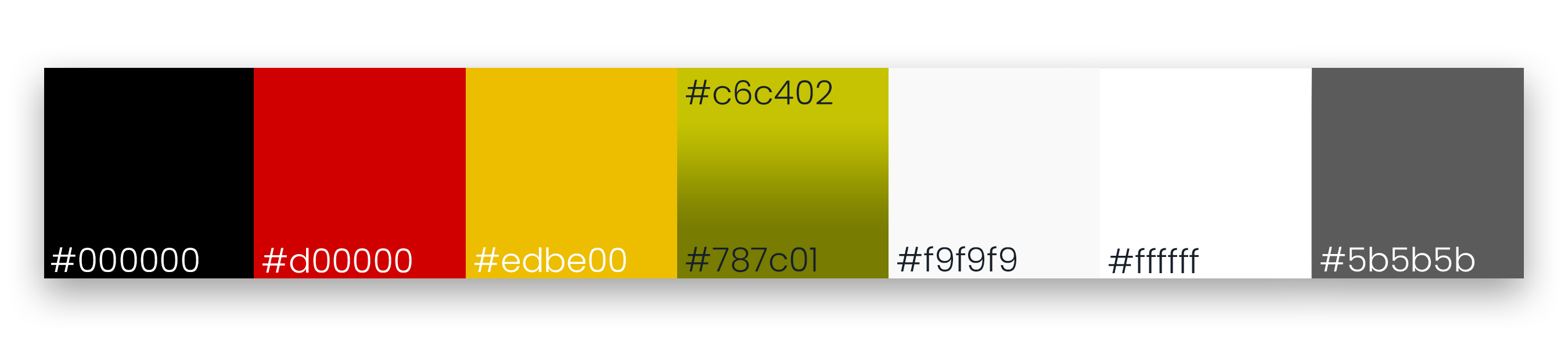 HDF Color Codes